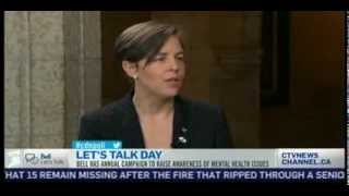 Kellie Leitch CTV Interview on Mental Health Awareness