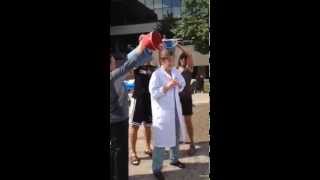 Minister Leitch answers the Ice Bucket Challenge