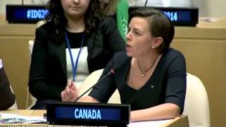 Kellie Leitch speech to the United Nations - Girls Speak Out